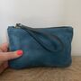 Moreton Leather Pouch With Wristlet, thumbnail 3 of 6