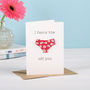 I Fancy The Pants Off You Valentine's Boxer Shorts Card, thumbnail 4 of 4