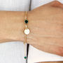 Personalised Birthstone Chain Bracelet, thumbnail 1 of 12