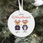 Merry Christmas Ornament Gift For Couples, thumbnail 1 of 7