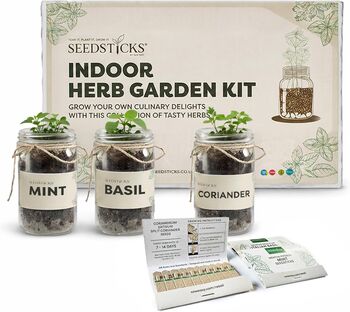 Personalised Indoor Herb Garden Kit, 2 of 12