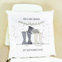 Personalised Wedding Welly Boot Cushion, thumbnail 2 of 6