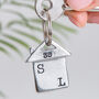 Personalised Housewarming Gift Couples New Home Keyring, thumbnail 4 of 10