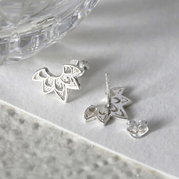 Sterling Silver Eastern Starburst Studs, 6 of 7