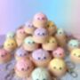 Cute Dumpling Fidget Clicker Keychain, thumbnail 5 of 5