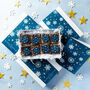 Christmas 'Snowflakes' Gluten Free Luxury Brownies, thumbnail 1 of 3