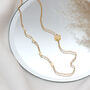 Sterling Silver Or 18ct Gold Plated Love Necklace, thumbnail 3 of 6