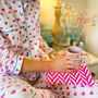 Handmade Heart Print Pyjamas, thumbnail 1 of 5