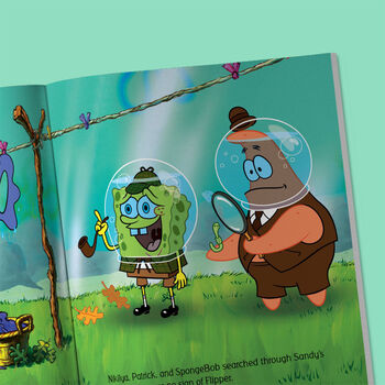 Sponge Bob Square Pants Adventure Personalised Book, 4 of 8
