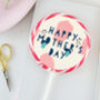 Paint Splotch Happy Mother's Day Lollipop, thumbnail 1 of 3