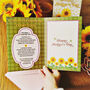 Personalised Sunflower Competition Mother's Day Card, thumbnail 4 of 6