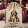 Personalised Beagle In Christmas Lights, thumbnail 3 of 9