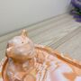 Orange Bear Incense Stick Holder Burner, thumbnail 3 of 6