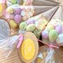 Easter Hot Chocolate Cone Gift With Mini Marshmallows And Chocolate Mini Eggs, thumbnail 1 of 3