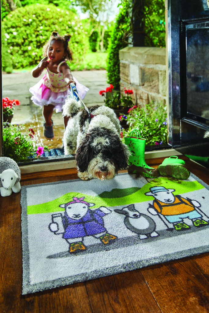 Hug Rug Washable Hiker Herdy Mat By Hug Rug