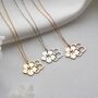 New Beginnings Sakura Blossom Necklace, thumbnail 1 of 9