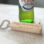 Personalised Wooden 5th Anniversary Bottle Opener, thumbnail 1 of 2