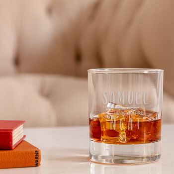 Personalised 'I Think You're Neat' Whiskey Tumbler By Dust and Things ...
