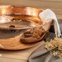 Handmade Verdigris Solid Copper Foot Spa Soaking Pedicure Bowl, 400 Mm Diameter, thumbnail 10 of 12