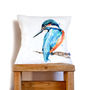 Inky Kingfisher Large Cushion And Inner, thumbnail 5 of 5
