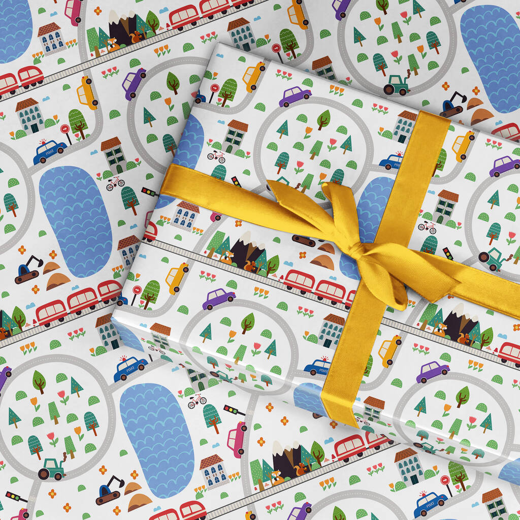 road-cars-wrapping-paper-roll-or-folded-by-the-wrapping-paper-shop