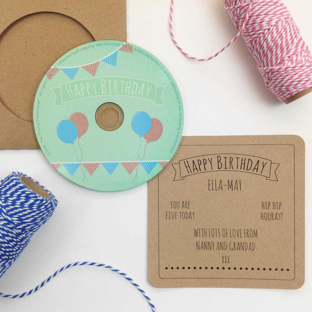 happy birthday song personalised cd by jagsbery happy birthday song personalised cd by jagsbery