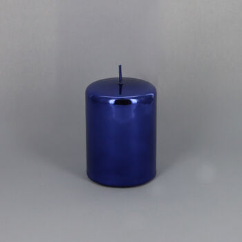 Purple Glass Effect Candles By G Decor, 4 of 8