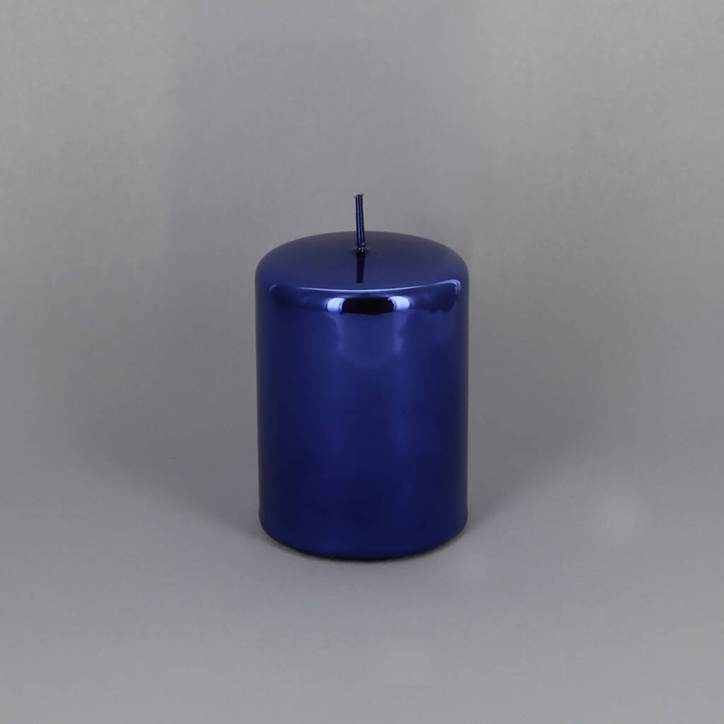 Purple Glass Effect Candles By G Decor By G Decor | notonthehighstreet.com