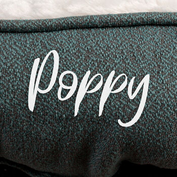 Personalised High Side Pet Bed, 3 of 4