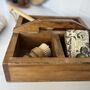 Vintage Wooden Tool Caddy | Bathroom Kitchen Storage, thumbnail 4 of 5