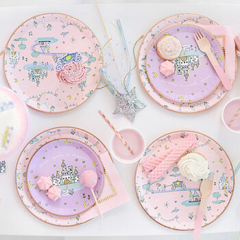 Fairytale Party Large Plates X 10, 4 of 4