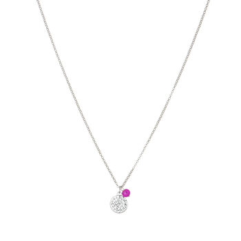 Pink Charm Necklace, 3 of 4