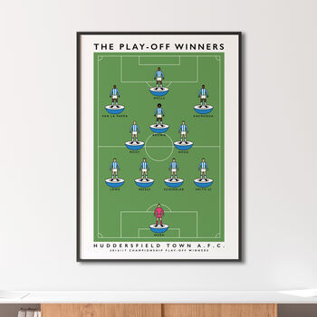 Huddersfield Town 2017 Play Off Winners Poster, 4 of 8