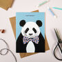 Safari Panda Birthday Card, thumbnail 1 of 2