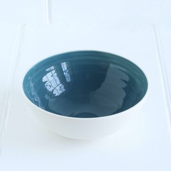 Handmade Colourful Porcelain Pasta Bowl, 10 of 12