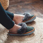 Mens Lucky Dip Mule Sheepers Slippers, thumbnail 5 of 9