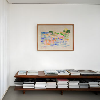 Sailing Art Print Boats On The Water Scene Poster, 6 of 9