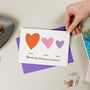 Personalised Hearts All Purpose Card, thumbnail 1 of 7