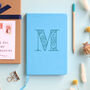 Decorative Initial Personalised Luxury Notebook, thumbnail 4 of 12