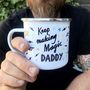 Dad Magic Enamel Mug, thumbnail 1 of 5