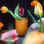 Evita Glass Vase Set Goldluster, thumbnail 2 of 4