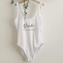 Personalised Bride To Be Swimsuit, thumbnail 1 of 5