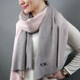 Personalised Cashmere Blend Ombre Scarf, thumbnail 4 of 12