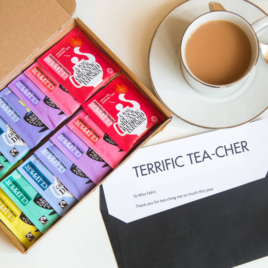 Rainbow Of Tea Personalised Gift Set, 1 of 11