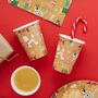 Eight Dog Christmas Paper Cups, thumbnail 1 of 2