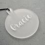 Personalised Christmas Bauble Decoration 18 Colours, thumbnail 3 of 12