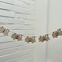 Personalised Train And Name Wooden Bunting, thumbnail 1 of 3