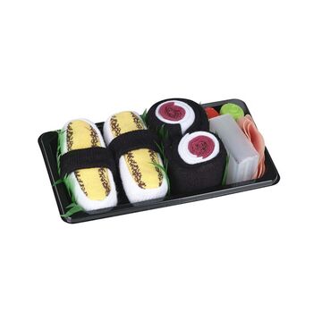 Kids Egg Nigiri Sushi Socks Box Set, 3 of 6