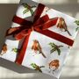 Robin Christmas Wrapping Paper, Gift Wrap, thumbnail 8 of 10