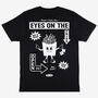 Eyes On The Fries Unisex Graphic T Shirt In Black, thumbnail 2 of 2